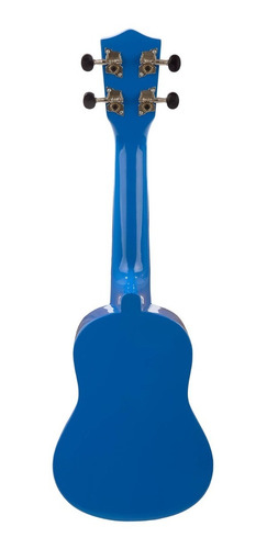 Imagen 3 de 10 de Ukelele Soprano Creep Waimea Azul + Funda + Correa!