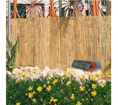 Valla De Caña Perimetral De 1 M X 5 M