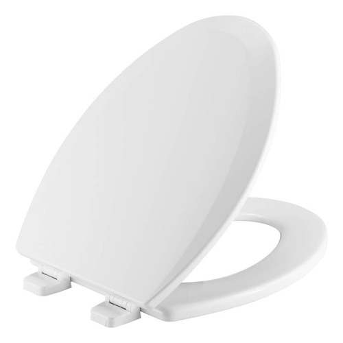 Asiento De Inodoro, 1 Paquete Alargado, Blanco - 1