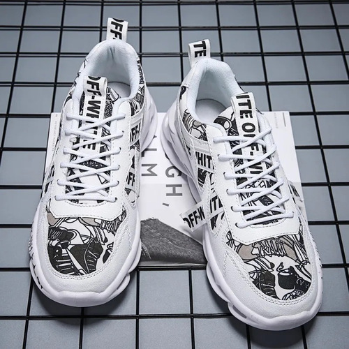 A Zapatillas De Tenis Para Correr De Moda Ligera Para Hombre