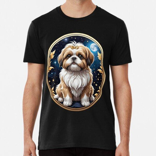 Remera Shih Tzu Celestial Algodon Premium