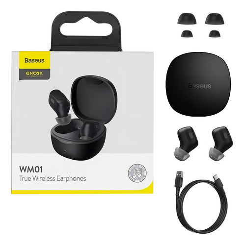 Fone de ouvido Baseus NGTW240001 WM01