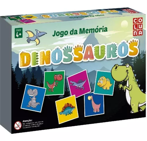 Jogo Da Memoria Dinossauros Cartas De Dinossauros Jogo Tabuleiro E Cartas