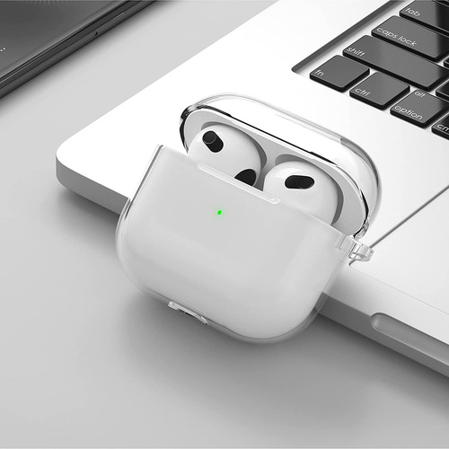 Imagen 7 de 10 de Funda Para AirPods 3rd Gen Transparente