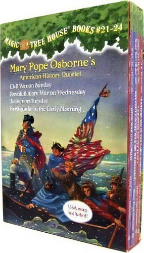 Magic Tree House Volumes 21-24 Boxed Set, De Mary Pope Osborne. Editorial Random House Usa Inc, Tapa Blanda En Inglés