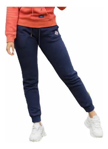 Pantalón Sudadera Mujer Jogger Algodón Licrado Resorte