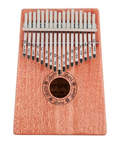 17 Teclas Kalimba Pulgar Piano