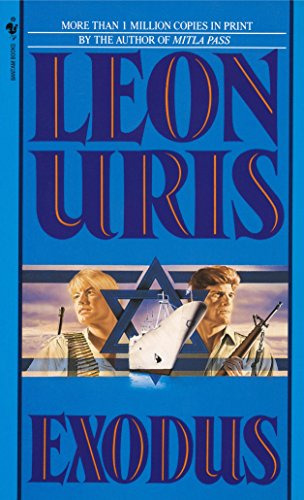 Book : Exodus A Novel Of Israel - Uris, Leon