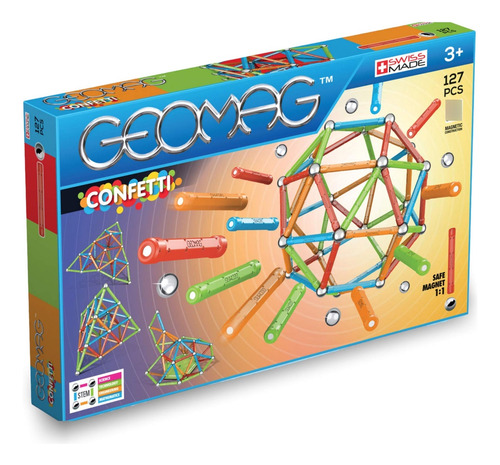 Set De Construcción De Varillas Y Bolas Magnéticas Geomag |