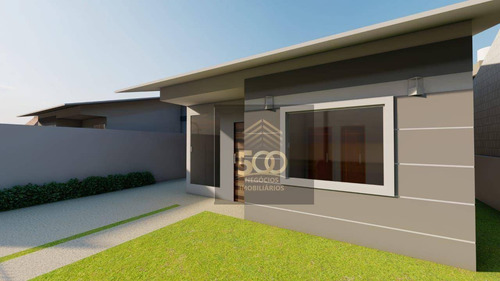Imagem 1 de 9 de Casa À Venda, 60 M² Por R$ 240.000,00 - Caminho Novo - Palhoça/sc - Ca0779
