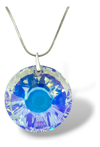 Collar En Plata .925 Con Crystal Swav Blanco