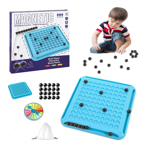 Juego De Ajedrez Magnetico Con Rueda De Castigo, Juego De