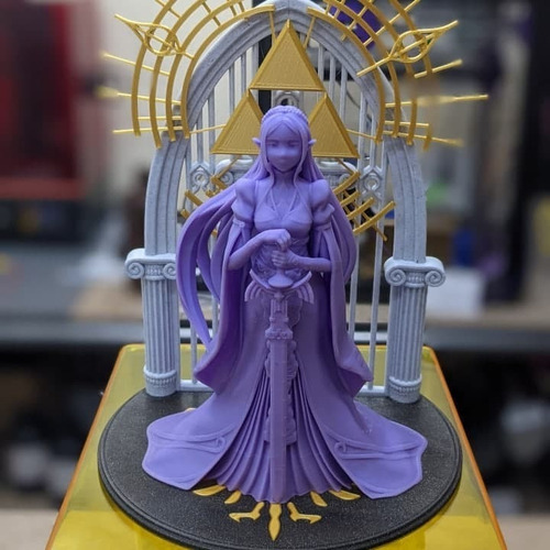 Archivo Stl Impresión 3d - Zelda Queen