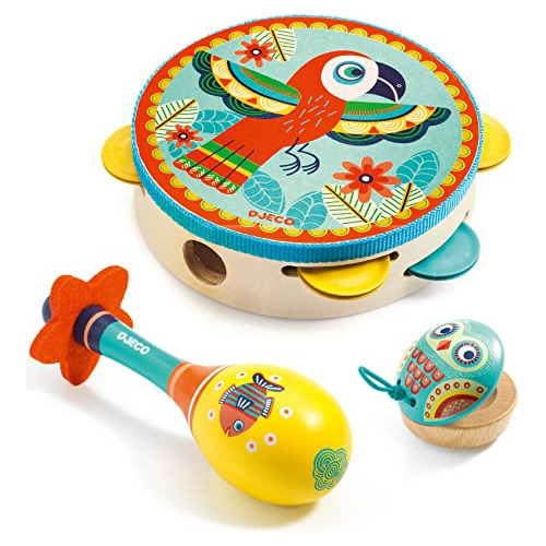 Animambo Pandereta, Maraca, Juego De Instrumentos Music...