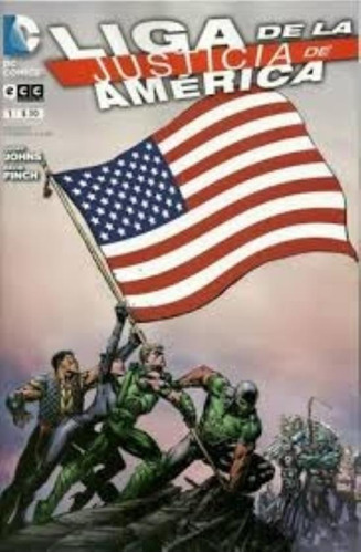 Liga De La Justicia De America 1, De Johns, Geoff. Editorial Matias Martino Editor, Tapa Tapa Blanda En Español