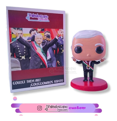 Imagen 4 de 4 de Amlo - Andres Manuel Lopez Obrador Custom Pop