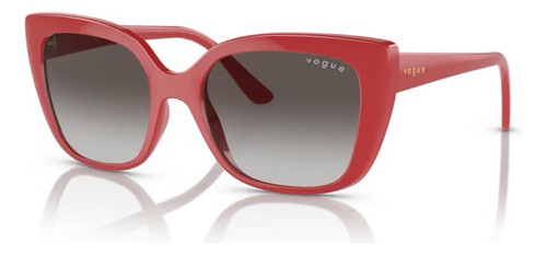 Óculos De Sol Vogue - 0vo5337s 30808g53 Cor da armação Vermelho Cor da haste Vermelho Cor da lente Cinza