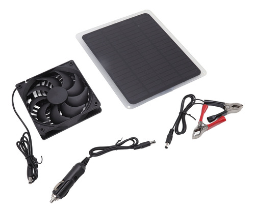 Kit De Ventilador De Panel Solar, Miniventilador De Ahorro D