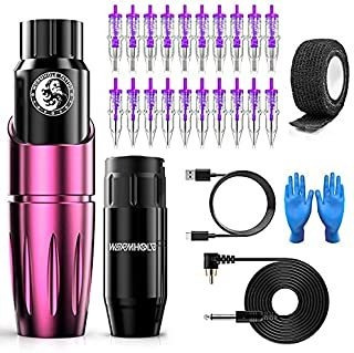 Imagen 1 de 1 de Kit De Tatuaje Inalámbrico Rotary Máquina De Tatuaje Est Ktj