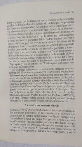 La Cuarta Vía Al Poder. Fidel Castro. Hugo Chávez (Usado)