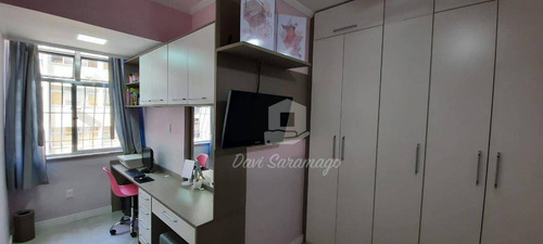 Imagem 20 de 30 de Maravilhoso Apartamento Com 2 Dormitórios À Venda, 86 M² Por R$ 550.000 - Icaraí - Niterói/rj - Ap1057