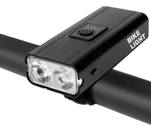 Sensor De Luz Led Recargable Por Usb Z Bicycle Light 2663