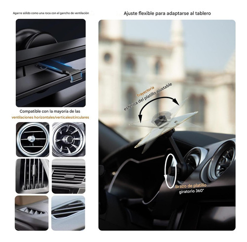 Car Cymbal Air Vent, Platillo De Choque De Coche,ventilación
