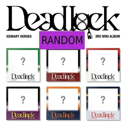 Xdinary Heroes - Deadlock 3er Mini Album Ver. Compact Random