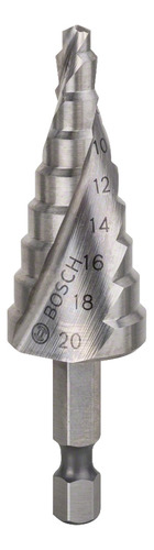 Broca Escalonada Hss Com Geometria Espiral 4 A 20mm- Bosch