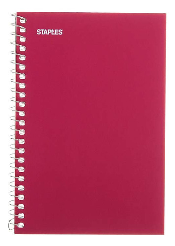 Bloc De Notas Staples 200014, 10,16 Cm X 15,24 Cm, Con Rayas