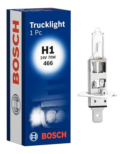 Ampolleta Bosch H1 24v 70w P14,5s Halógena Camiones Y Buses