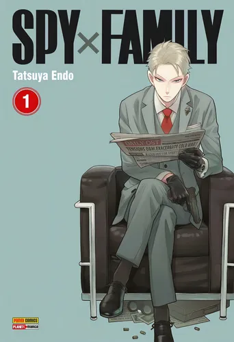 Spy X Family Vol. 1, de Endo, Tatsuya. Editorial Panini Brasil LTDA, capa mole em português, 2021