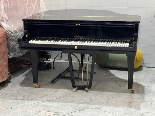 Piano De Cauda Acústico Alemão Ronisch Black Piano Preto (Usado)