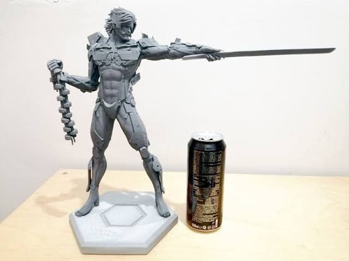 Archivo Stl Impresión 3d - Metal Gear Rising Raiden