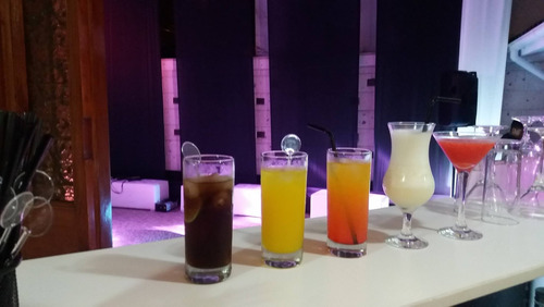 Servicio Barra Móvil Iluminada - Barman - Open Bar Domicilio
