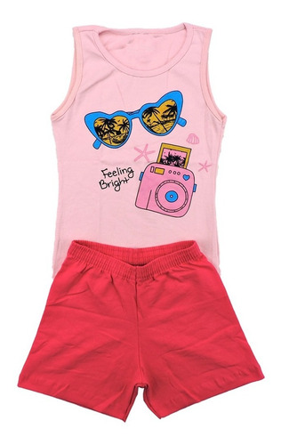 Imagem 7 de 8 de Kit 4 Conjunto Infantil Menina Premium 10/12/14 Anos