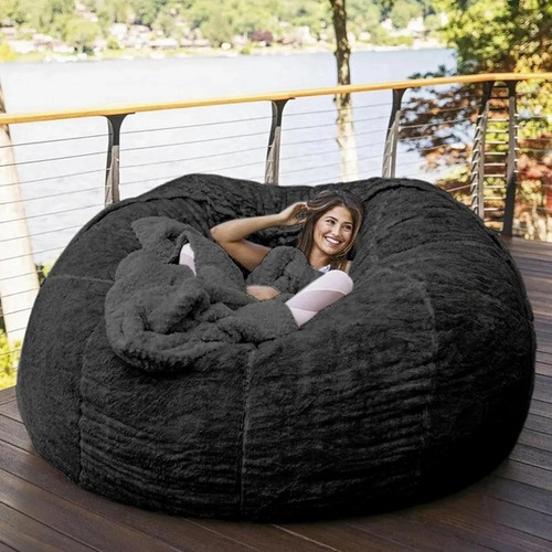 Silla De Frijol Gigante Grande Y Enorme, (sin Relleno),