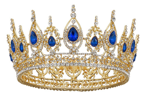 Corona De Reina Real Tiaras De Diamantes Para Novia Y Celebr