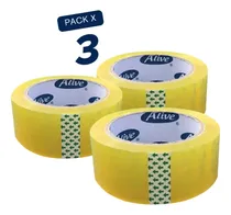 Comprar Cinta Tirro Embalar Transparente Alive 2  X 90 Mts Pack X 3