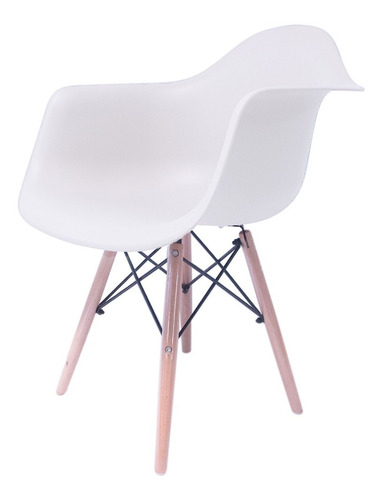 Sillon Eames Decoracion Interior Casa Hogar Jardin Cocina Color Blanco