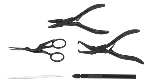 Nuevo Juego De Abalorios For Extensiones De Cabello, 4