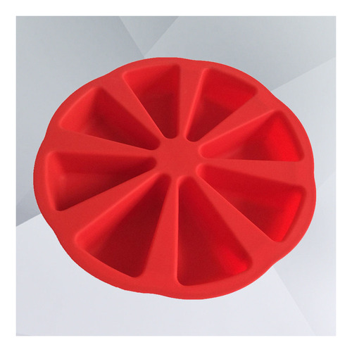 Molds: Pastel De Ocho Porciones Con Cavidad Triangular