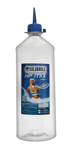 Lubrificante Silicone P/ Esteiras Silibril Hp Mix 1 Lt 200hr