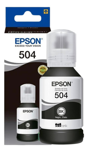 Kit de tinta Epson 4 cores T504 para L4150, L4160, L6171