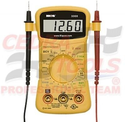 Imagen 3 de 3 de Innova 3300 Multimetro Digital Automotriz Basico 10 Megohm