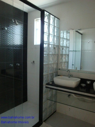 Imagem 17 de 30 de Excelente Casa Com Quatro Suítes A Venda Em Piatã, Possui Espaço Gourmet, Piscina Com Raia E Churrasqueira. - Ca80mc
