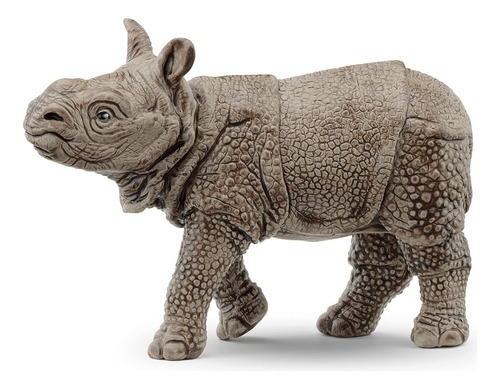 Schleich Figuras Vida Salvaje: Cría Rinoceronte Indio 14860