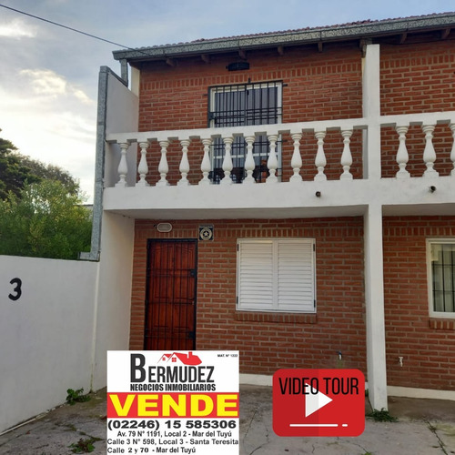 Triplex De 4 Amb A La Venta A Metros Del Mar!! Calle 92 Entre 1 Y Costanera Mar Del Tuyu