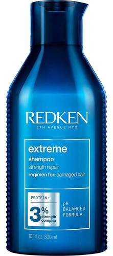 Shampoo Redken Extreme Para Cabello Dañado 300 Ml