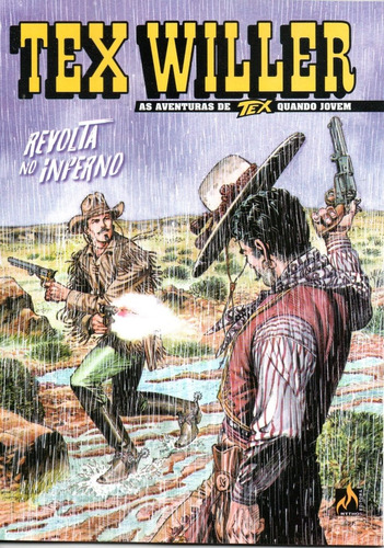Tex Willer Nº 40 -  Revolta No Inferno - 68 Páginas - Em Português - Editora Mythos - Formato 15,5 X 21 - Capa Mole - 2022 - Bonellihq - Cx128 A23